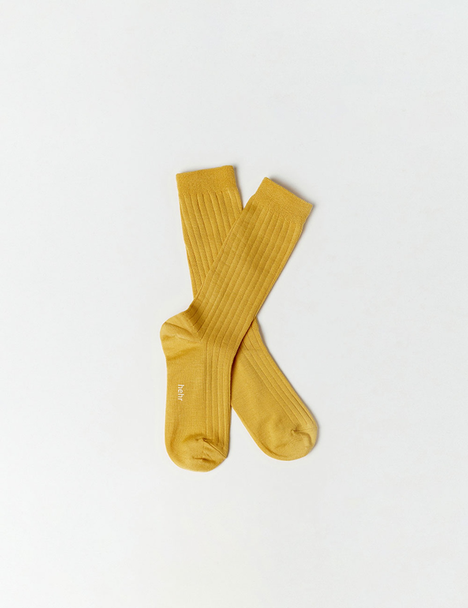 Classic Loose Silket Socks (Yellow)