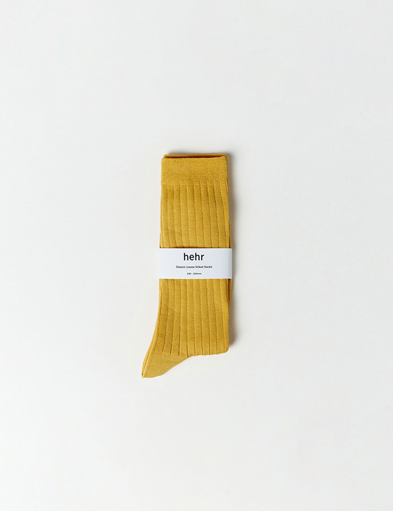 Classic Loose Silket Socks (Yellow)