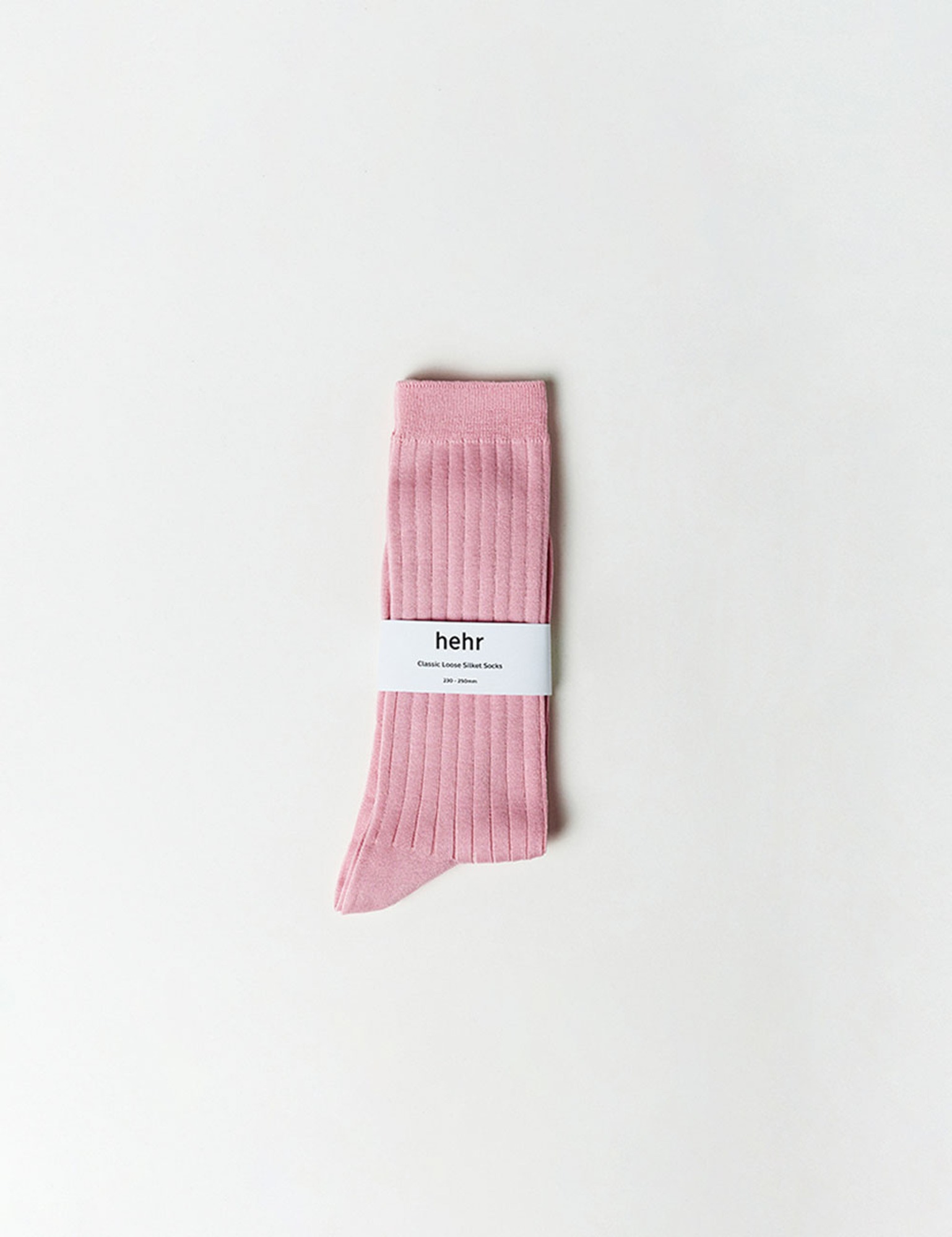 Classic Loose Silket Socks (Pink)