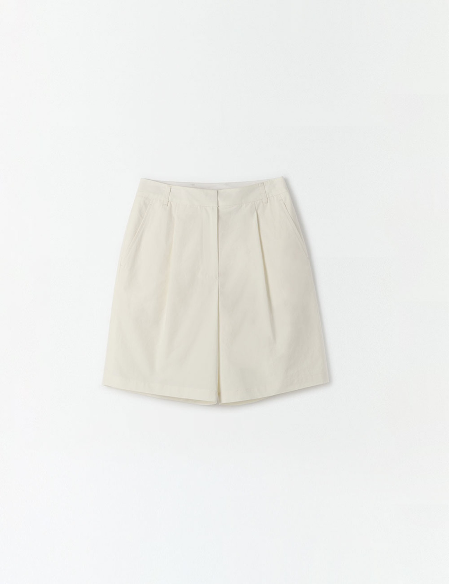Roji Bermuda Pants (Ivory)