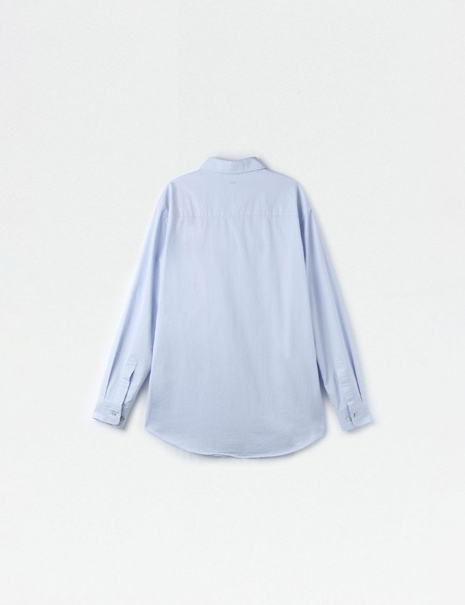 Classic Cotton Shirt (Light Blue)