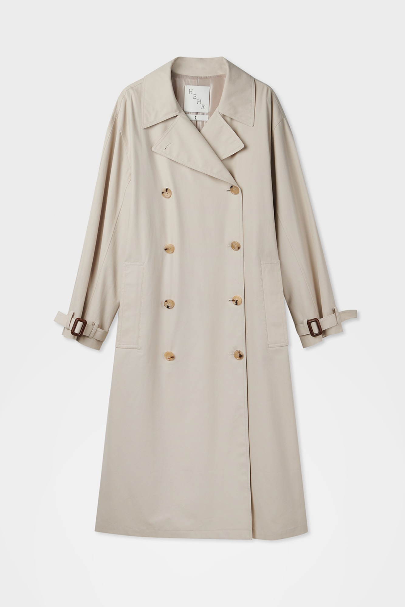 Ner Double Trench Coat (2 Color)
