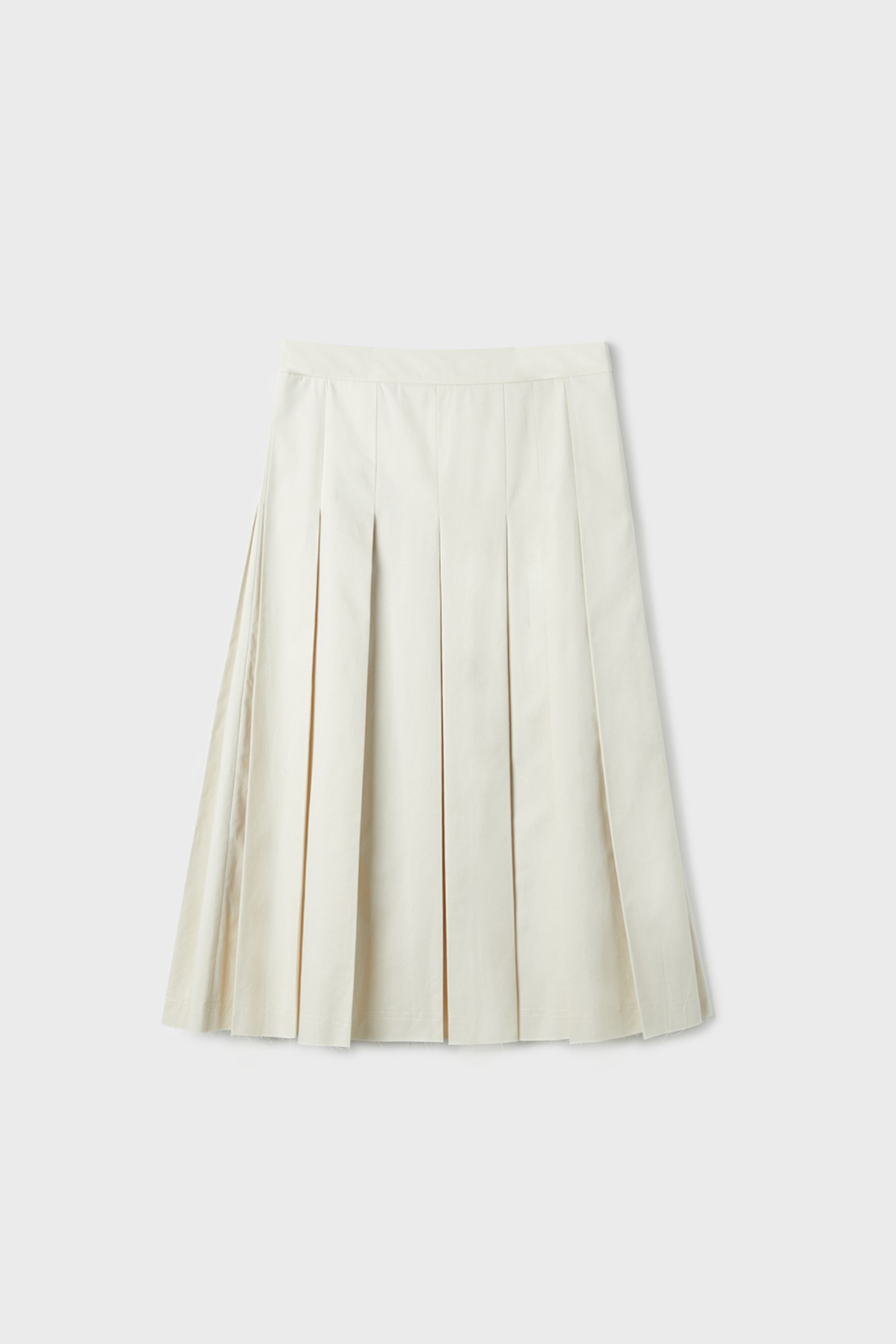 Cotton Pleats Skirt