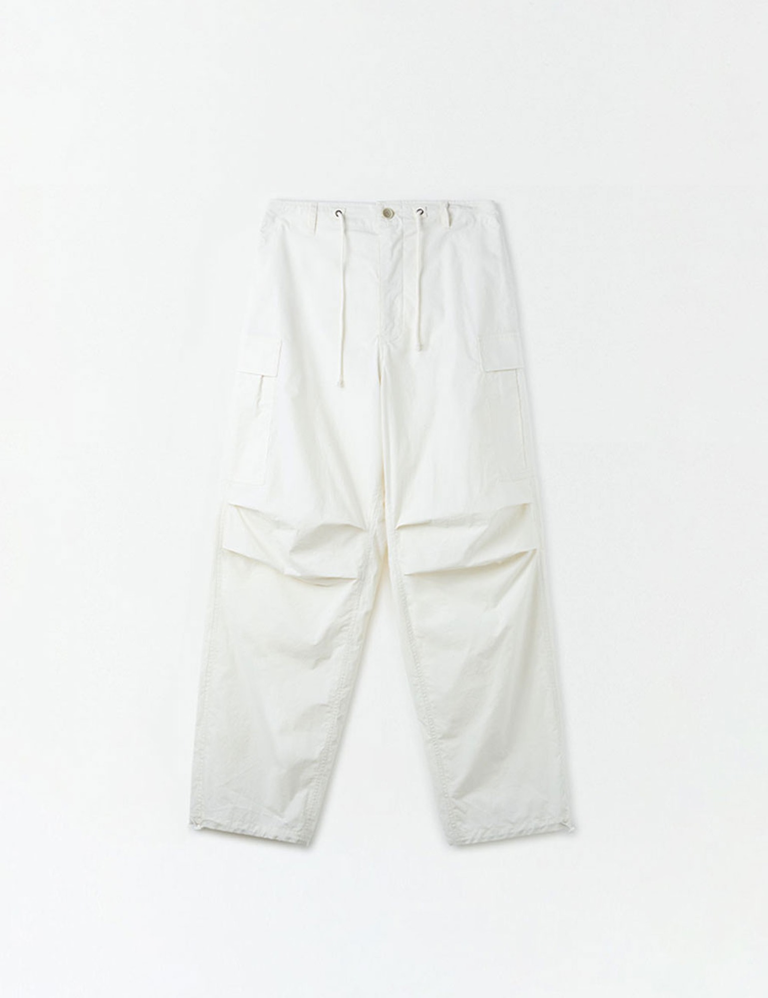 String Cargo Pants (Ivory)